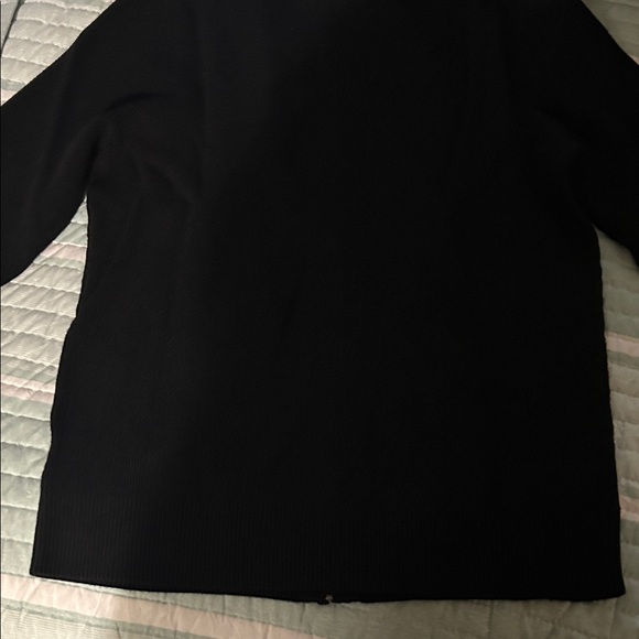 Express Black Ribbed Sweater - Picture 3 of 4